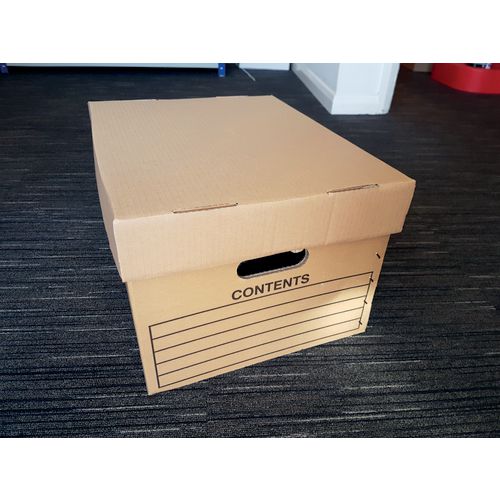 Heavy duty archive storage box
