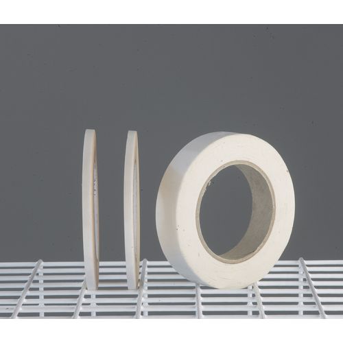 Double sided tapes cloth, 50mm wide - pack of 6 - Application: Hotmelt adhesive  - Colour: White