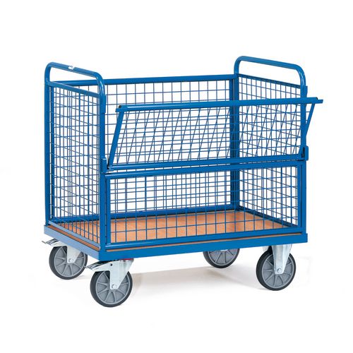 Fetra wire mesh container trucks - Capacity kg: 500 - Colour: Blue - GTIN: 5052105388427 - No