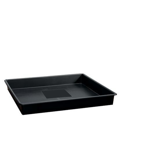 Drip trays - Capacity L: 40 - Colour: Black - Dimensions: H x W x L mm: 120 x 1200 x 1200