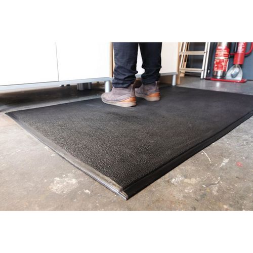 Dual layer industrial anti-fatigue foam matting